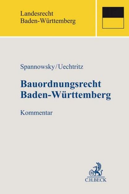 Bild von Bauordnungsrecht Baden-Württemberg von Willy (Hrsg.) Spannowsky