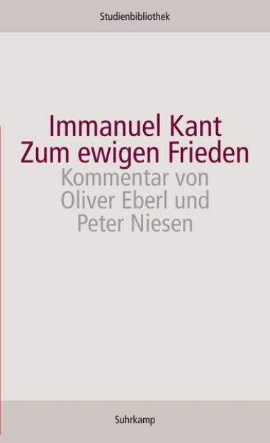 Bild von Zum ewigen Frieden von Immanuel Kant