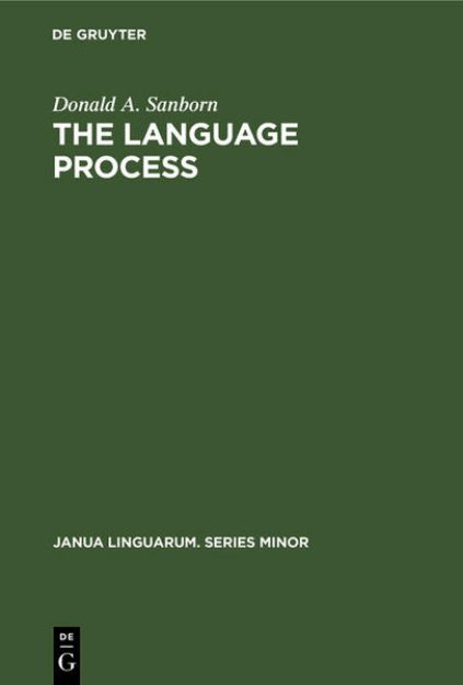 Bild von The language process von Donald A. Sanborn