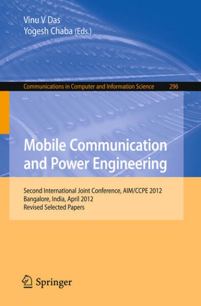 Bild von Mobile Communication and Power Engineering von Yogesh (Hrsg.) Chaba