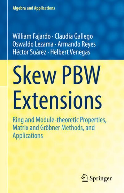 Bild zu Skew PBW Extensions von William Fajardo