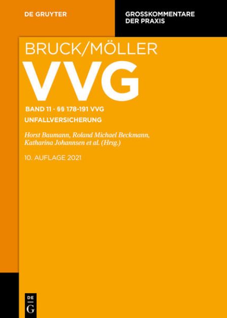 Bild zu VVG / §§ 178-191 VVG von Roland Michael (Hrsg.) Beckmann