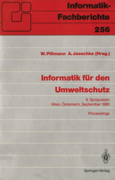 Bild zu Informatik für den Umweltschutz von Andreas (Hrsg.) Jaeschke