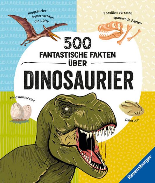 Bild von 500 fantastische Fakten über Dinosaurier - Ein spannendes Dinosaurierbuch für Kinder ab 6 Jahren voller Dino-Wissen von Anne Rooney