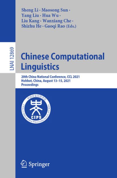 Bild von Chinese Computational Linguistics von Sheng (Hrsg.) Li