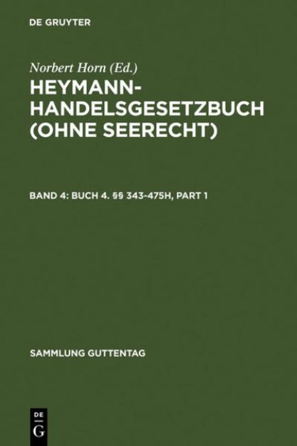 Bild von Buch 4. §§ 343-475h von Peter (Hrsg.) Balzer