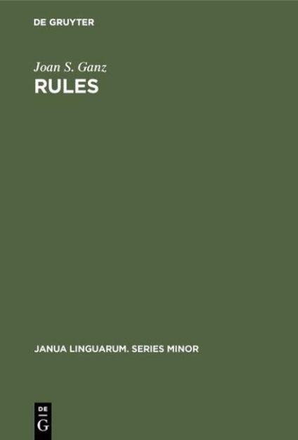 Bild von Rules von Joan S. Ganz