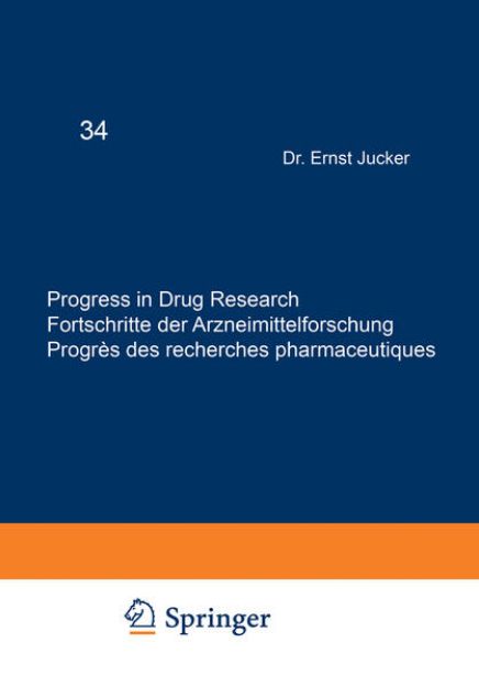 Bild von Progress in Drug Research / Fortschritte der Arzneimittelforschung / Progrès des recherches pharmaceutiques von JUCKER