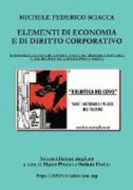 Bild von Elementi Di Economia E Di Diritto Corporativo von Michele Federico Sciacca