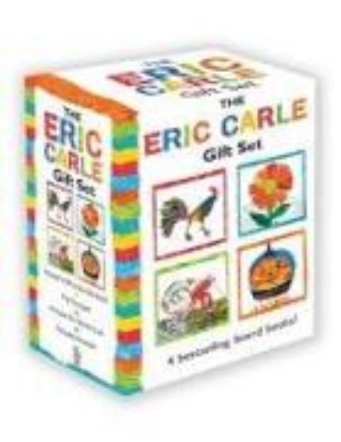 Bild von The Eric Carle Gift Set (Boxed Set): The Tiny Seed; Pancakes, Pancakes!; A House for Hermit Crab; Rooster's Off to See the World von Eric Carle