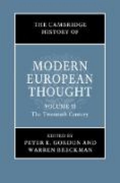 Bild von The Cambridge History of Modern European Thought von Warren (Hrsg.) Breckman