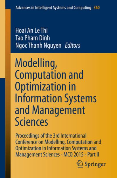 Bild von Modelling, Computation and Optimization in Information Systems and Management Sciences von Hoai An (Hrsg.) Le Thi