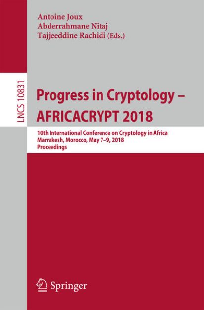 Bild von Progress in Cryptology ¿ AFRICACRYPT 2018 von Antoine (Hrsg.) Joux