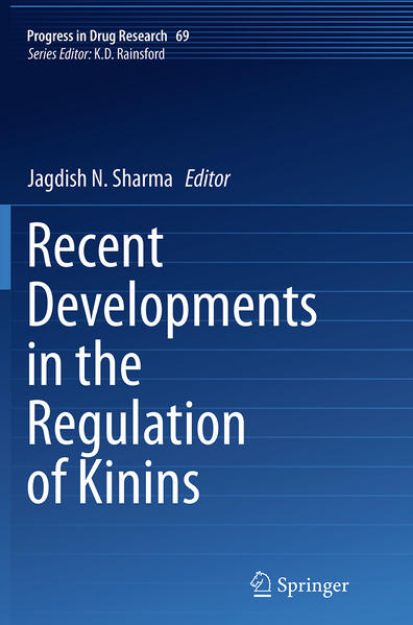 Bild von Recent Developments in the Regulation of Kinins von Jagdish N. (Hrsg.) Sharma