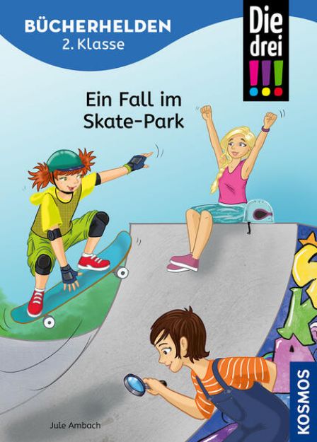 Bild von Die drei !!!, Bücherhelden 2. Klasse, Ein Fall im Skate-Park von Jule Ambach