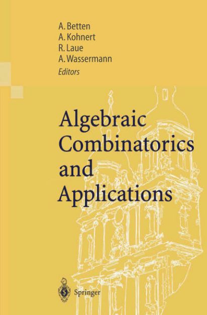 Bild von Algebraic Combinatorics and Applications von Anton (Hrsg.) Betten