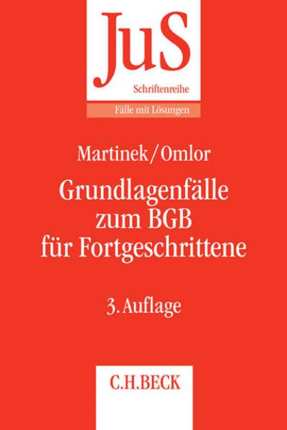 Bild von Grundlagenfälle zum BGB für Fortgeschrittene von Michael Martinek