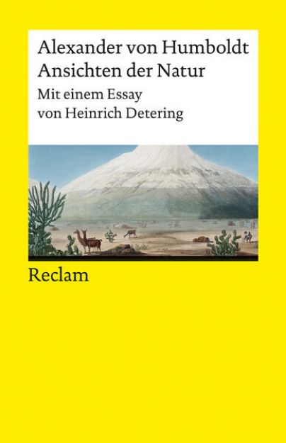 Bild von Ansichten der Natur. Mit einem Essay von Heinrich Detering von Alexander von Humboldt