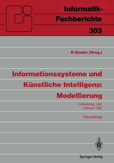 Bild von Informationssysteme und Künstliche Intelligenz: Modellierung von Rudi (Hrsg.) Studer