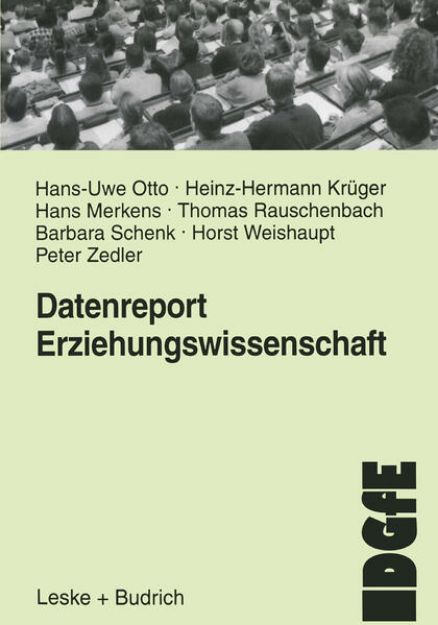 Bild von Datenreport Erziehungswissenschaft von Hans-Uwe Otto