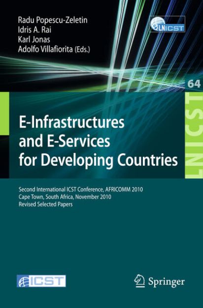 Bild von E-Infrastructure and E-Services for Developing Countries von Radu (Hrsg.) Popescu-Zeletin