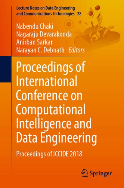 Bild von Proceedings of International Conference on Computational Intelligence and Data Engineering von Nabendu (Hrsg.) Chaki