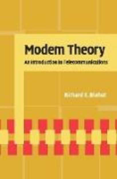 Bild von Modem Theory von Richard E. Blahut