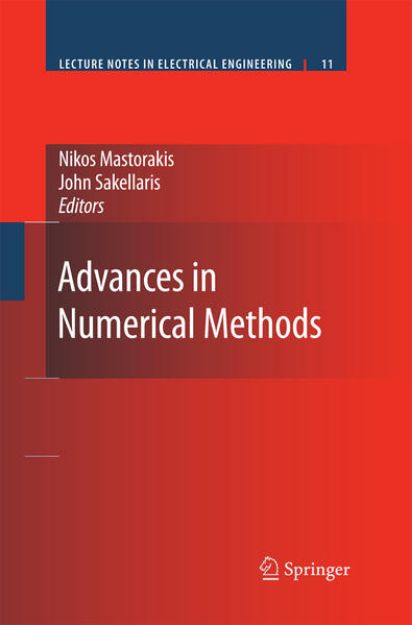 Bild von Advances in Numerical Methods von Nikos (Hrsg.) Mastorakis