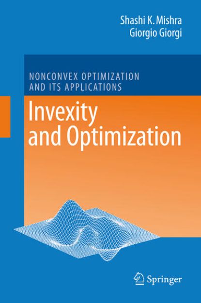 Bild von Invexity and Optimization von Shashi K. Mishra