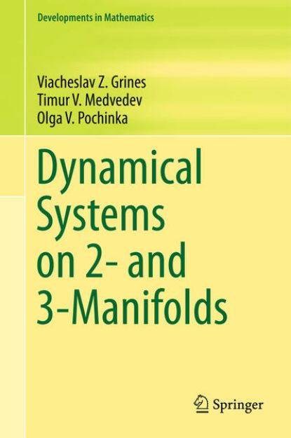 Bild von Dynamical Systems on 2- and 3-Manifolds von Viacheslav Z. Grines