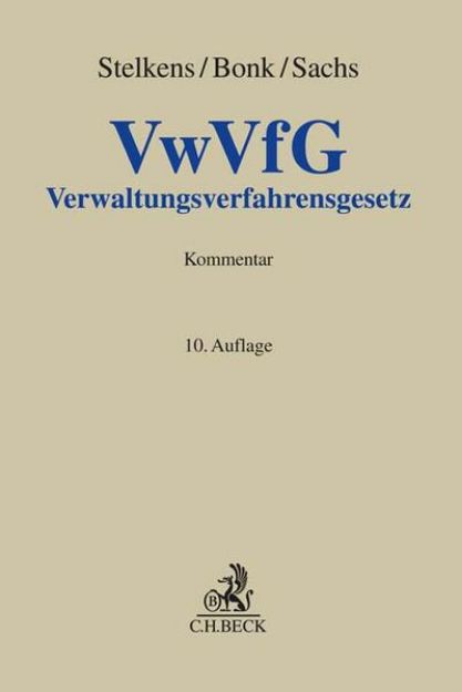 Bild von Verwaltungsverfahrensgesetz von Paul (Hrsg.) Stelkens