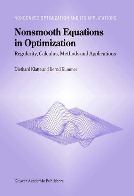 Bild von Nonsmooth Equations in Optimization von B. Kummer