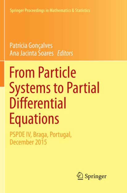 Bild von From Particle Systems to Partial Differential Equations von Patrícia (Hrsg.) Gonçalves