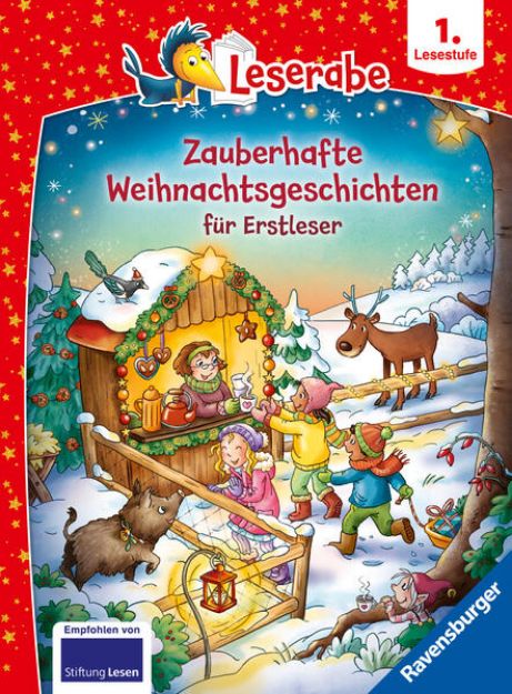 Bild von Zauberhafte Weihnachtsgeschichten für Erstleser - lesen lernen mit dem Leseraben - Erstlesebuch - Kinderbuch ab 6 Jahren - Lesen lernen 1. Klasse Jungen und Mädchen (Leserabe 1. Klasse) von Alexandra Fabisch