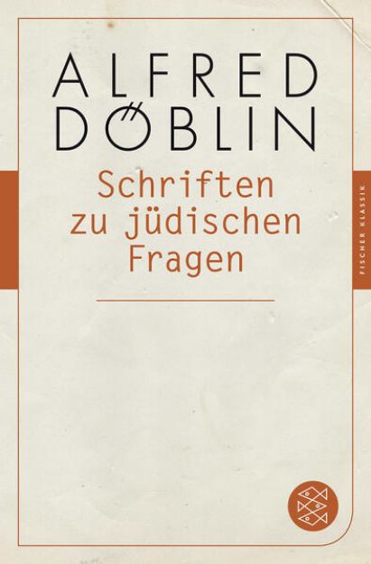 Bild von Schriften zu jüdischen Fragen von Alfred Döblin