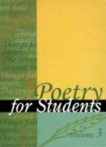 Bild zu Poetry for Students: Presenting Analysis, Context and Criticism on Commonly Studied Poetry von Marie Rose (Hrsg.) Napierkowski