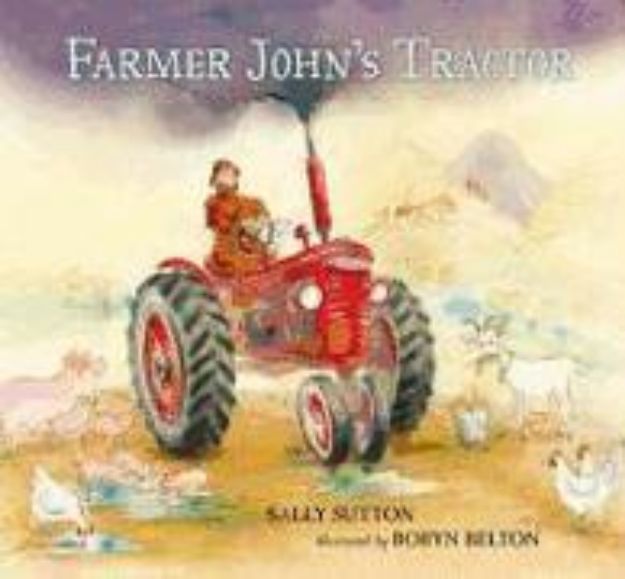 Bild von Farmer John's Tractor von Sally Sutton