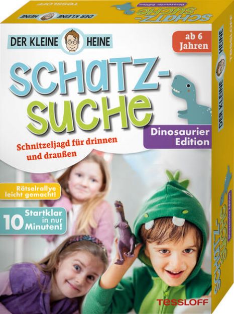 Bild von Der kleine Heine. Schatzsuche. Dinosaurier Edition. Schnitzeljagd für drinnen und draußen von presse service Stefan Heine