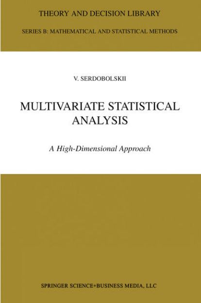 Bild von Multivariate Statistical Analysis von V. I. Serdobolskii