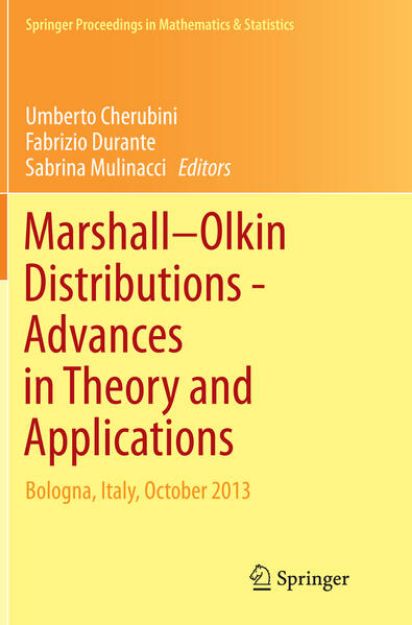 Bild von Marshall Olkin Distributions - Advances in Theory and Applications von Umberto (Hrsg.) Cherubini