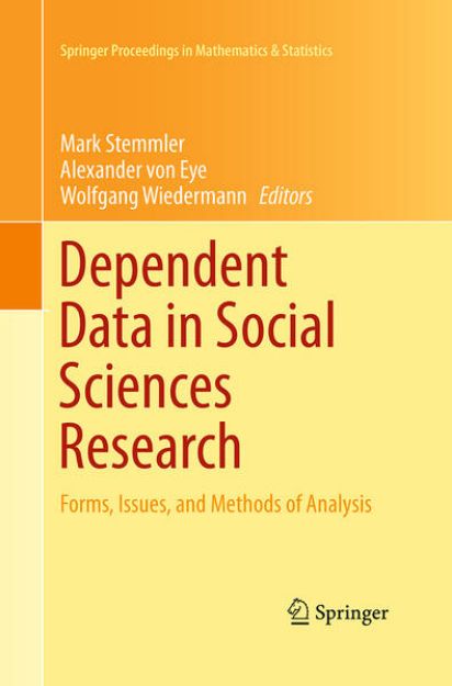 Bild von Dependent Data in Social Sciences Research von Mark (Hrsg.) Stemmler