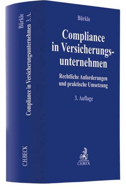 Bild von Compliance in Versicherungsunternehmen von Jürgen (Hrsg.) Bürkle