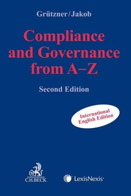 Bild von Compliance and Governance from A-Z von Thomas (Hrsg.) Grützner