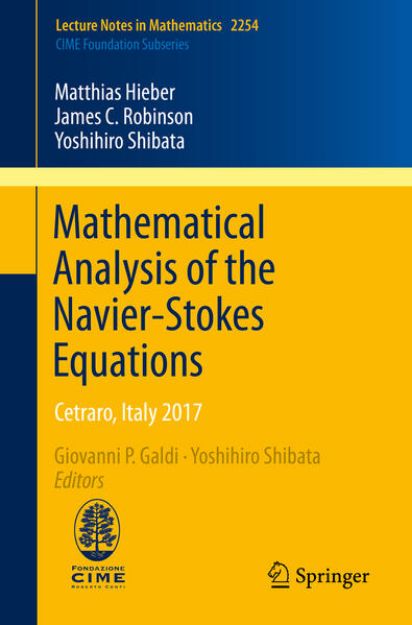 Bild von Mathematical Analysis of the Navier-Stokes Equations von Matthias Hieber