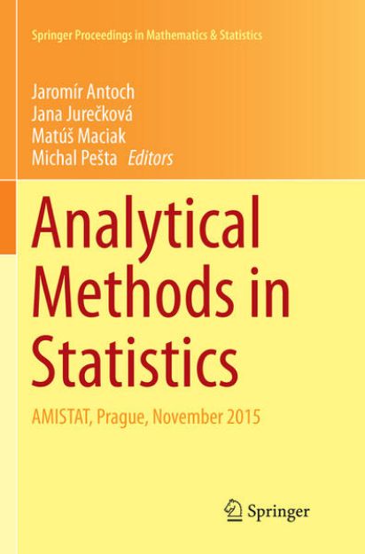 Bild von Analytical Methods in Statistics von Jaromír (Hrsg.) Antoch