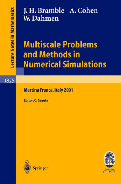 Bild von Multiscale Problems and Methods in Numerical Simulations von James H. Bramble