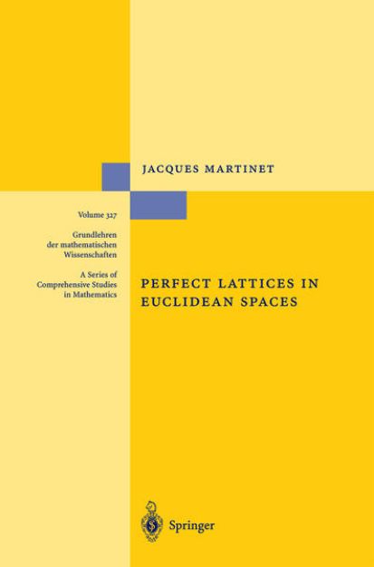 Bild von Perfect Lattices in Euclidean Spaces von Jacques Martinet