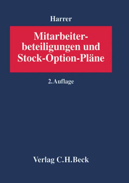 Bild von Mitarbeiterbeteiligungen und Stock-Option-Pläne von Herbert (Hrsg.) Harrer