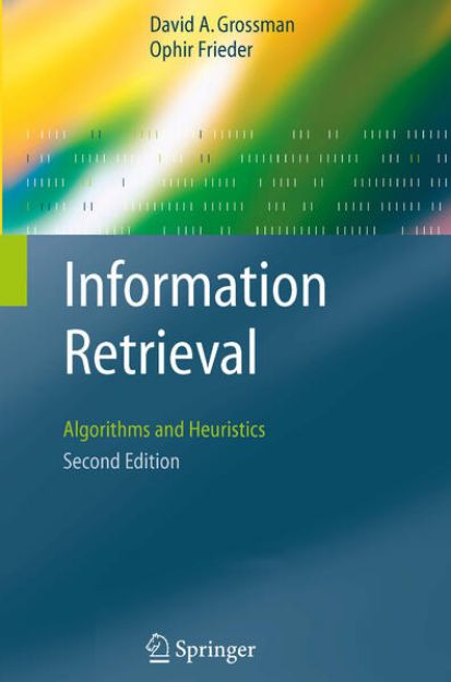 Bild von Information Retrieval von David A. Grossman