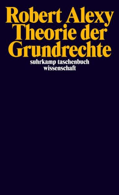 Bild von Theorie der Grundrechte von Robert Alexy